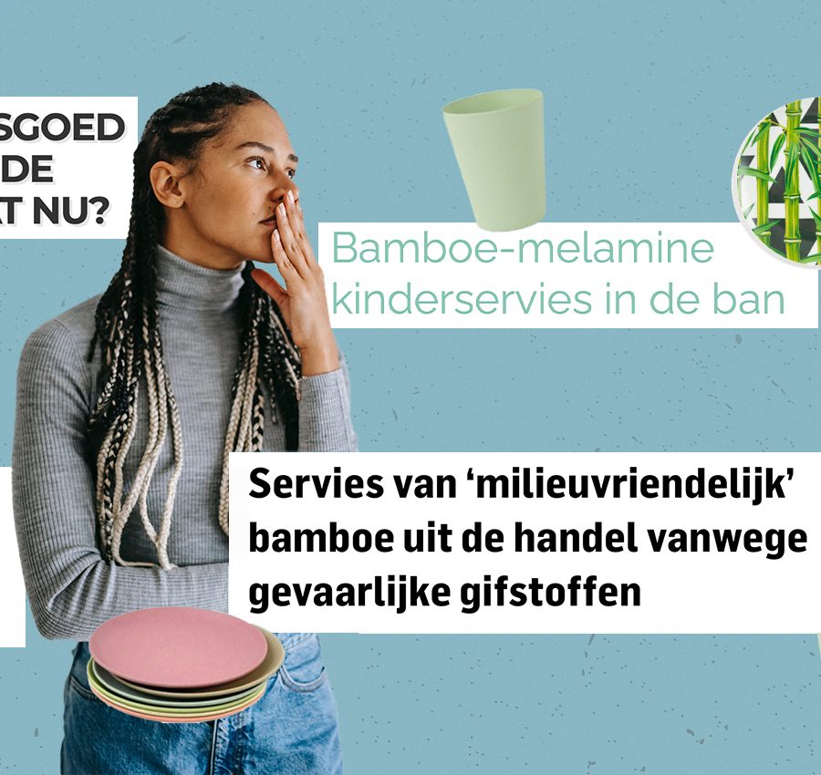 Is bamboeservies veilig melamine